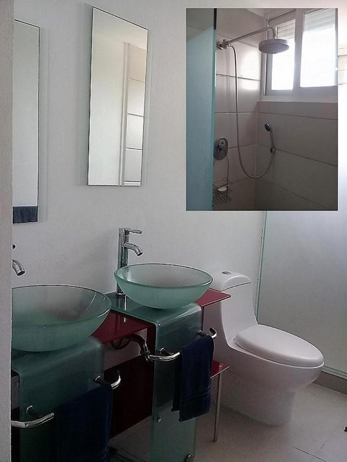 Ferienwohnung Swim The Caribbean & Work With A View Cancún Exterior foto